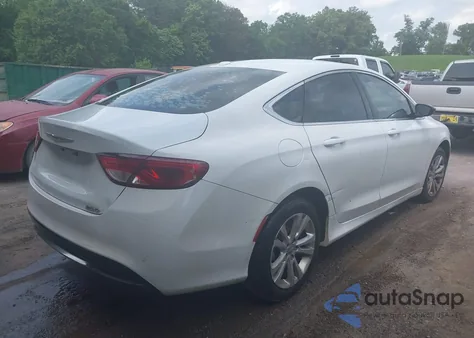 2016 Chrysler 200 Limited from USA, damaged, VIN 1C3CCCAB2GN164289